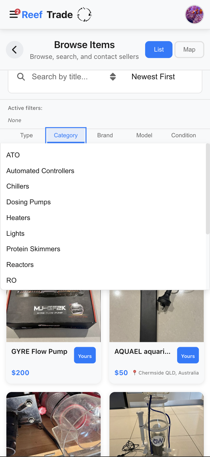 Browse feature preview